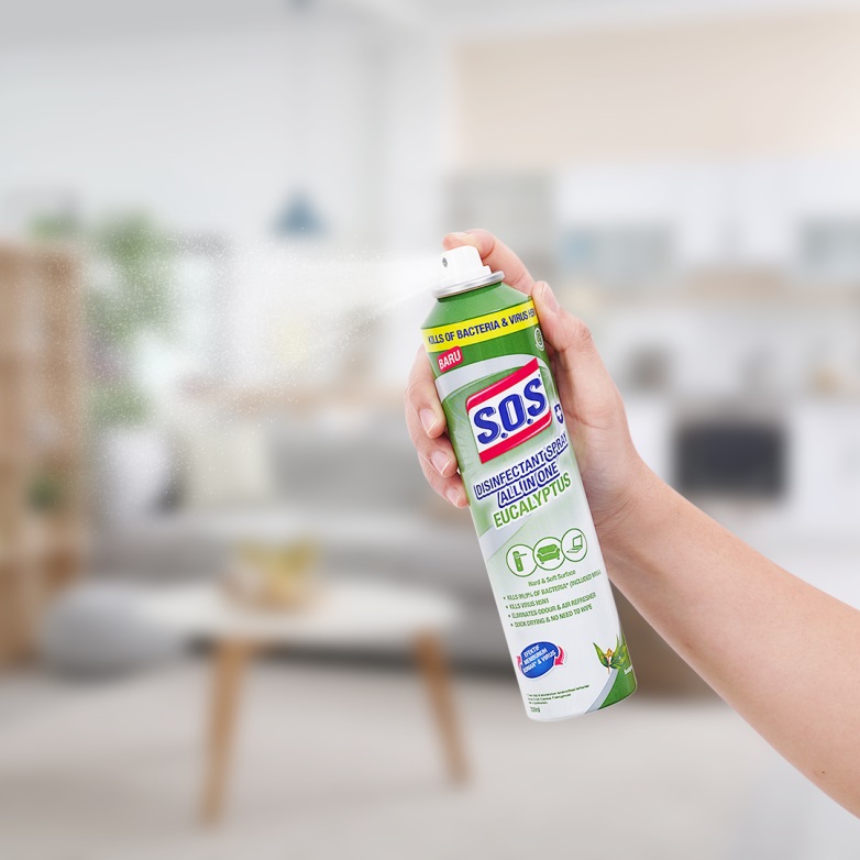 Tips Memaksimalkan Manfaat SOS Disinfectant Spray All In One Eucalyptus untuk Ruangan