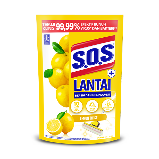 SOS Pembersih Lantai - Lemon Twist