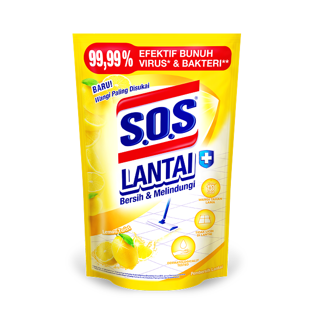 SOS Pembersih Lantai - Lemon Twist