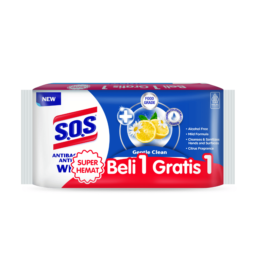 SOS Anti Bacterial Wipes
