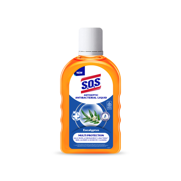 SOS Antiseptic Antibacterial Liquid