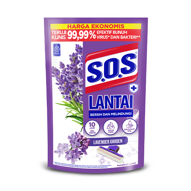 SOS Pembersih Lantai – Lavender Garden