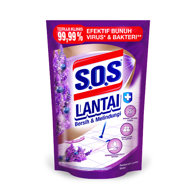 SOS Pembersih Lantai - Magic Violet