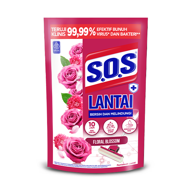SOS Pembersih Lantai - Floral Blossom