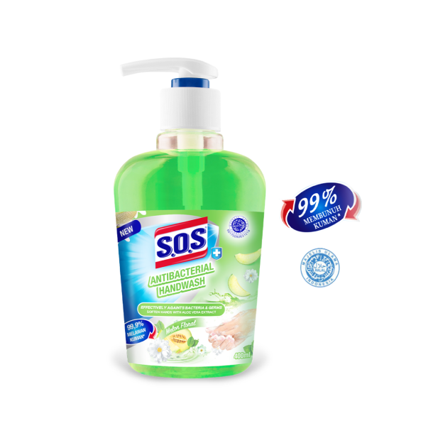 SOS Antibacteria Handwash – Melon Floral