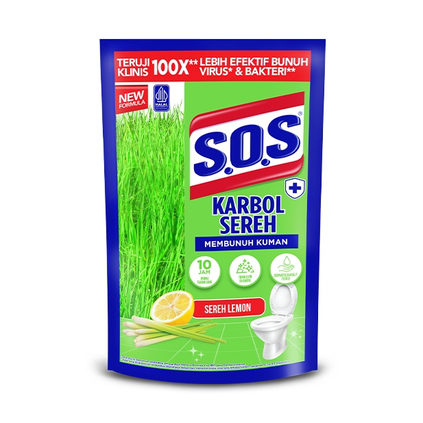 SOS Karbol - Sereh Lemon