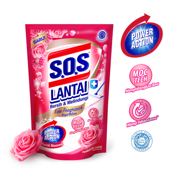 SOS Pembersih Lantai - Floral Blossom
