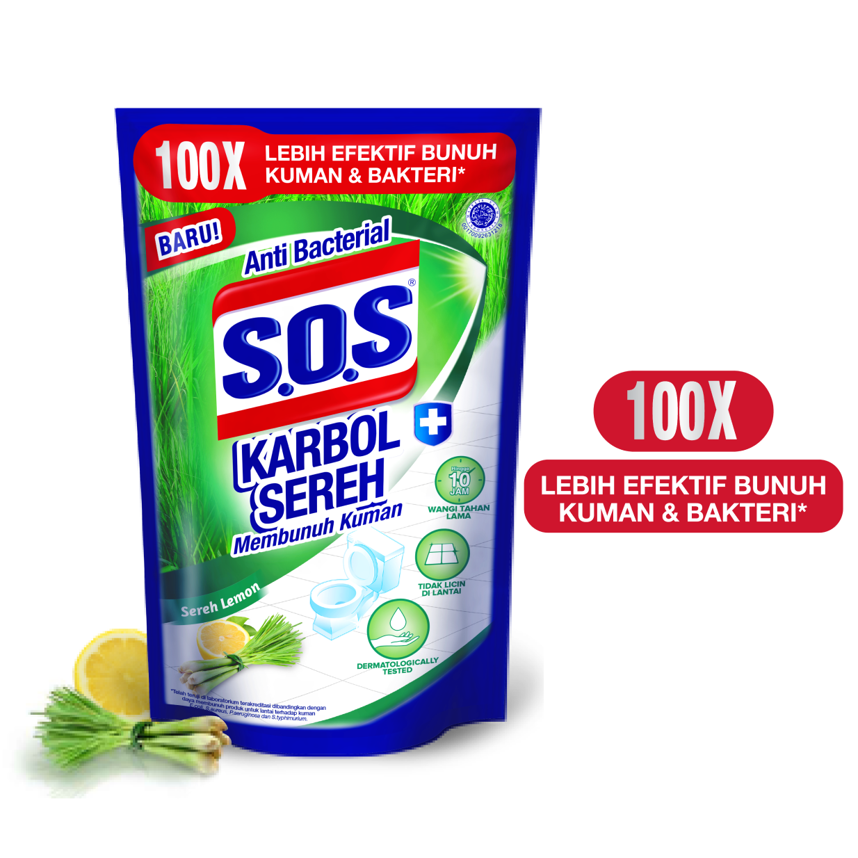 SOS Karbol - Sereh Lemon