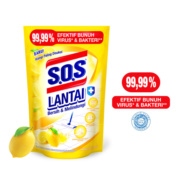 SOS Pembersih Lantai - Lemon Twist
