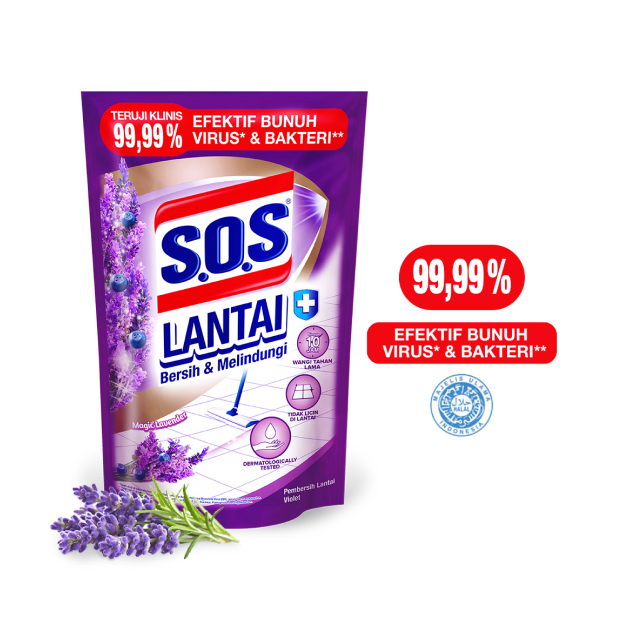 SOS Pembersih Lantai - Magic Violet