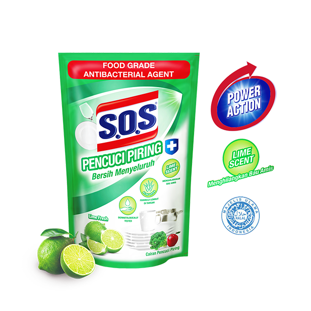 SOS Pencuci Piring - Lime Fresh
